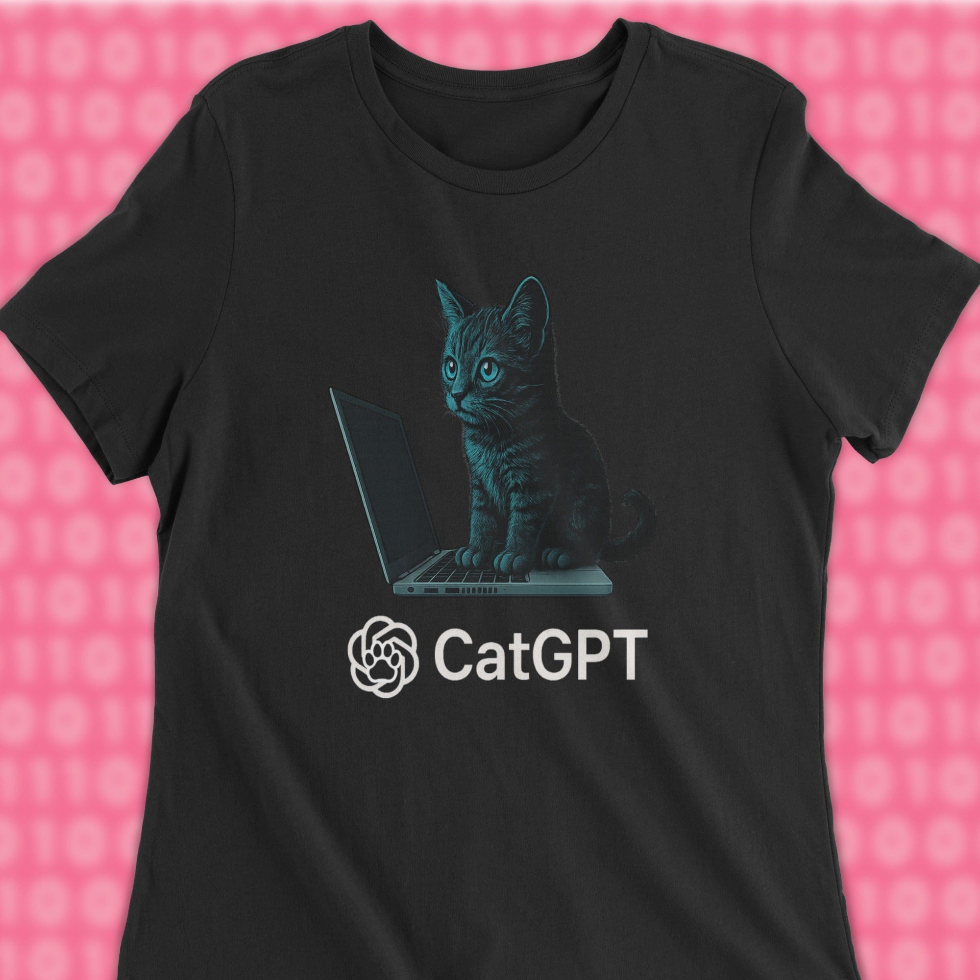 catgpt woman shirt