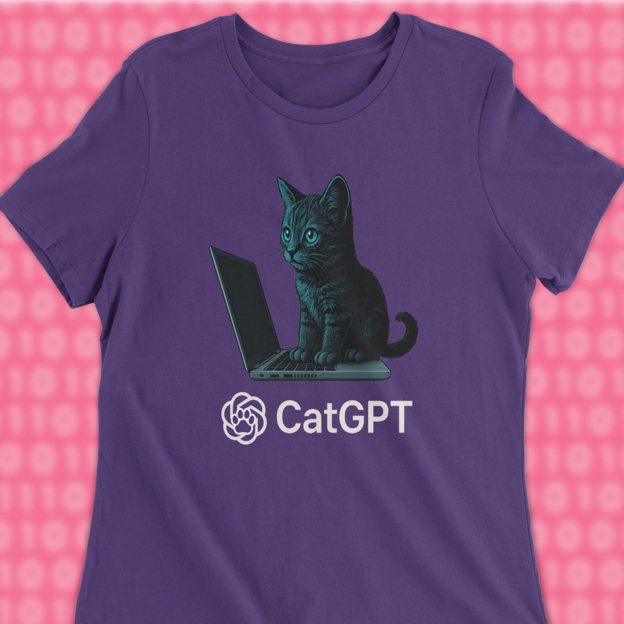 catgpt woman shirt