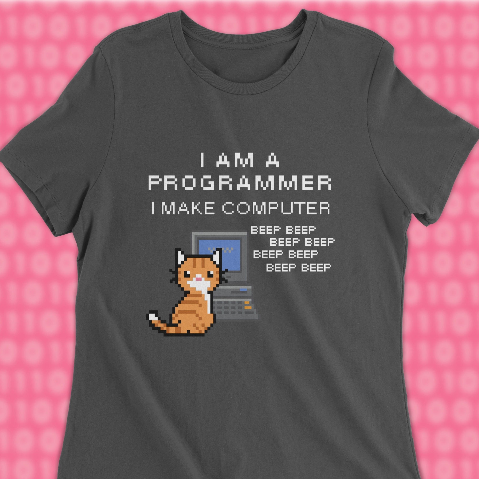 i am a programmer beep beep woman shirt