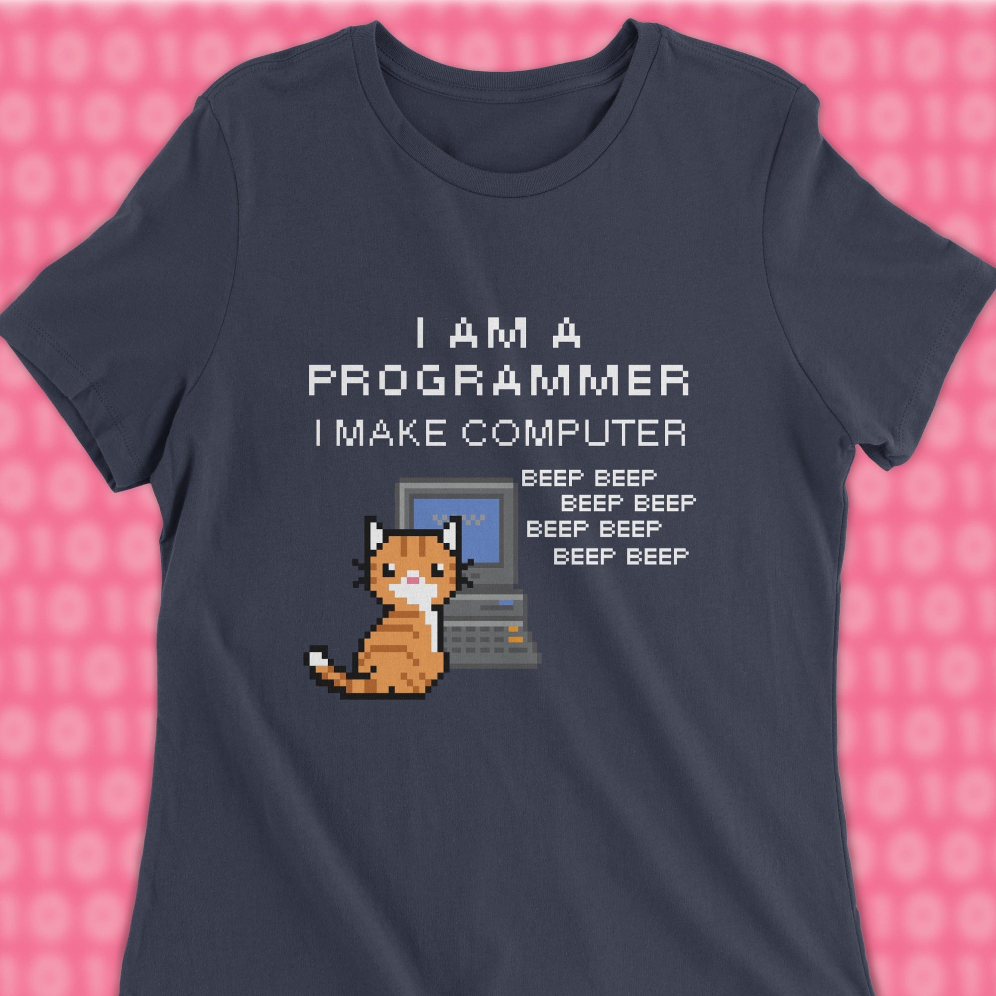 i am a programmer beep beep woman shirt