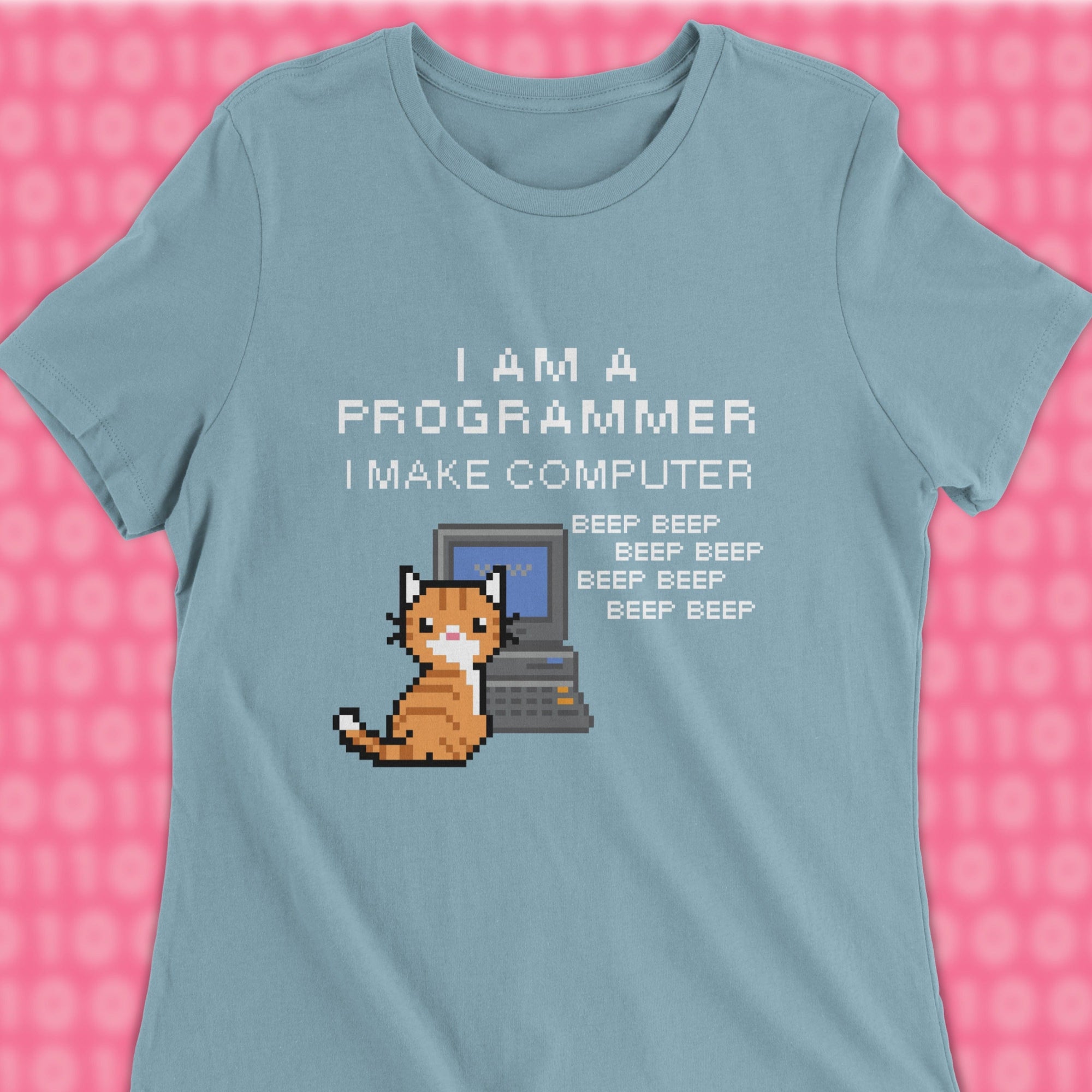 i am a programmer beep beep woman shirt