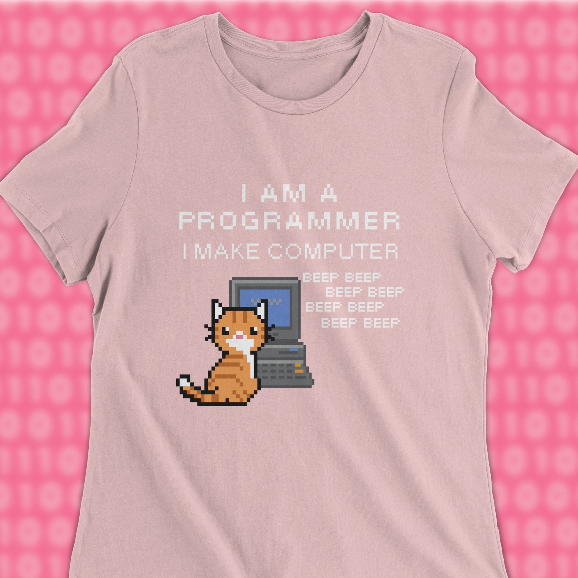 i am a programmer beep beep woman shirt