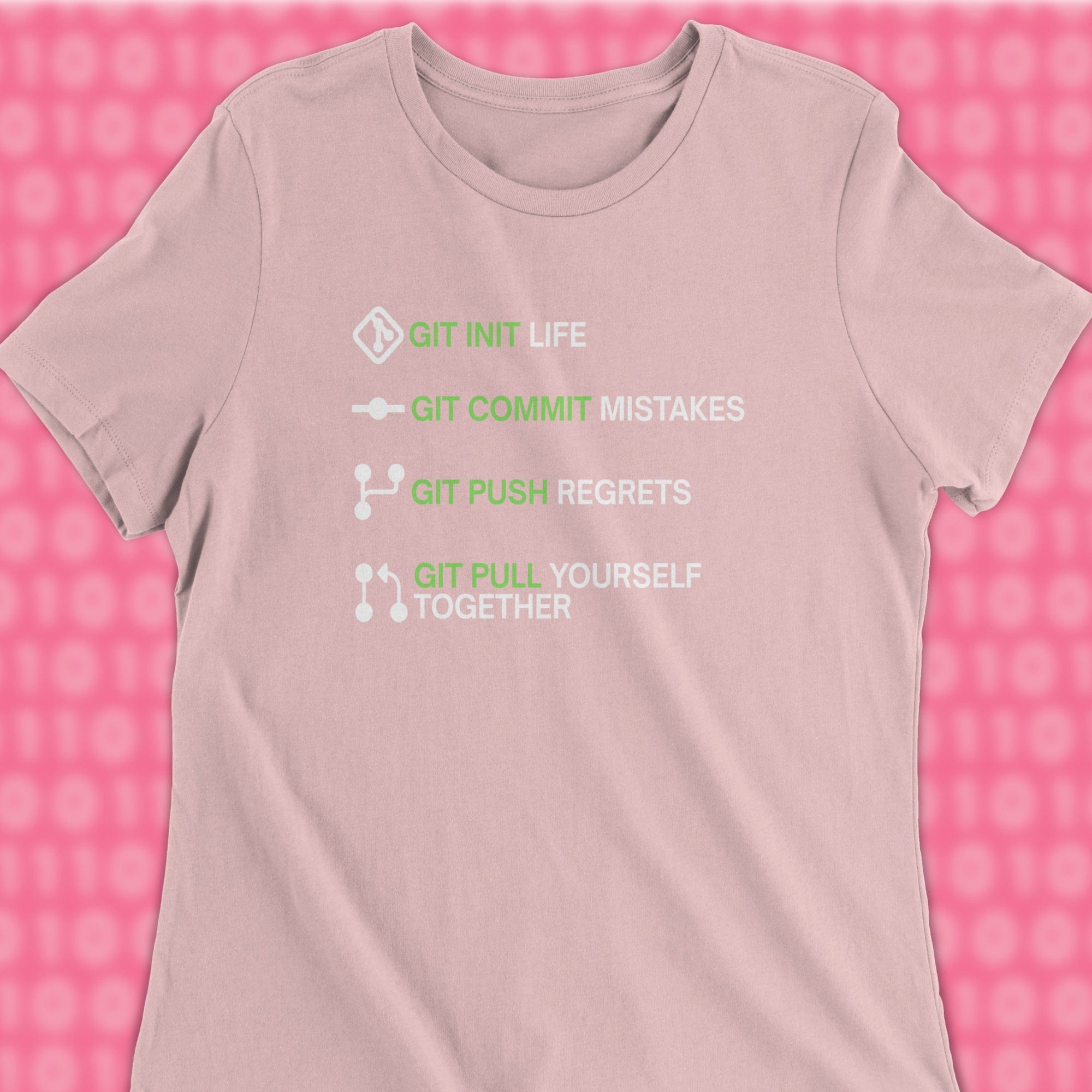 git init life woman shirt