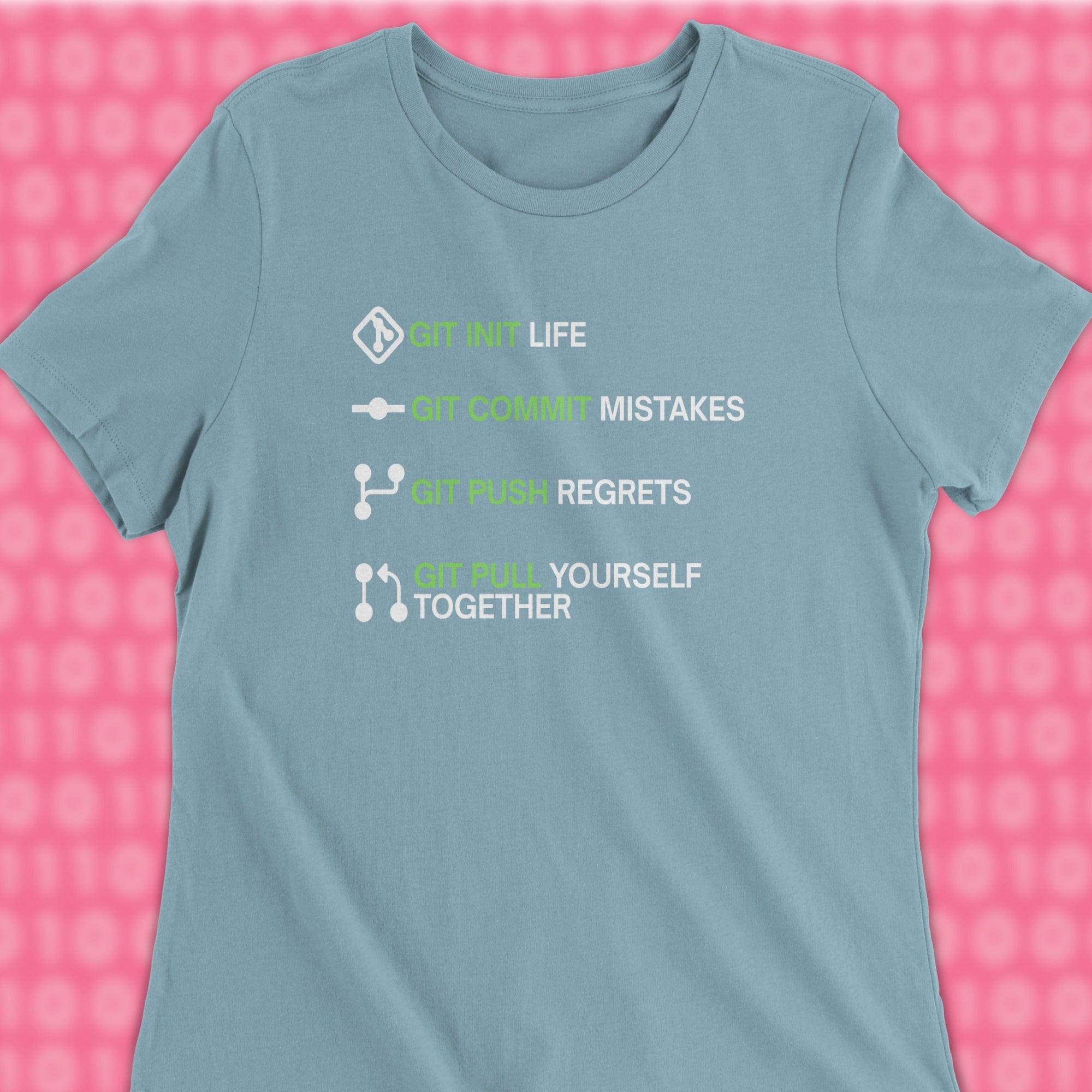 git init life woman shirt