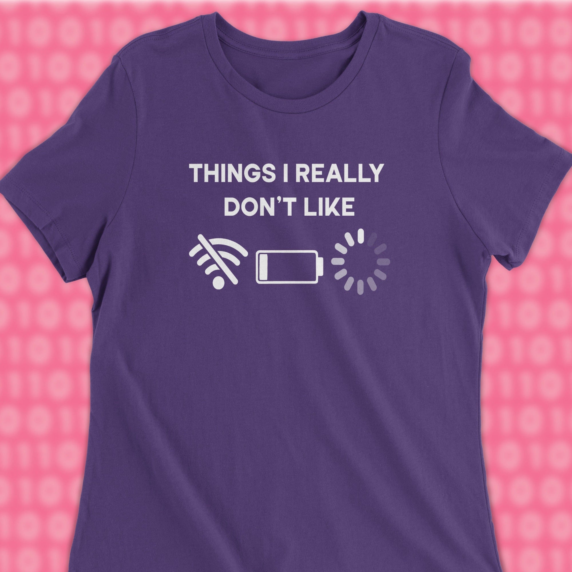 things i really dont like woman shirt