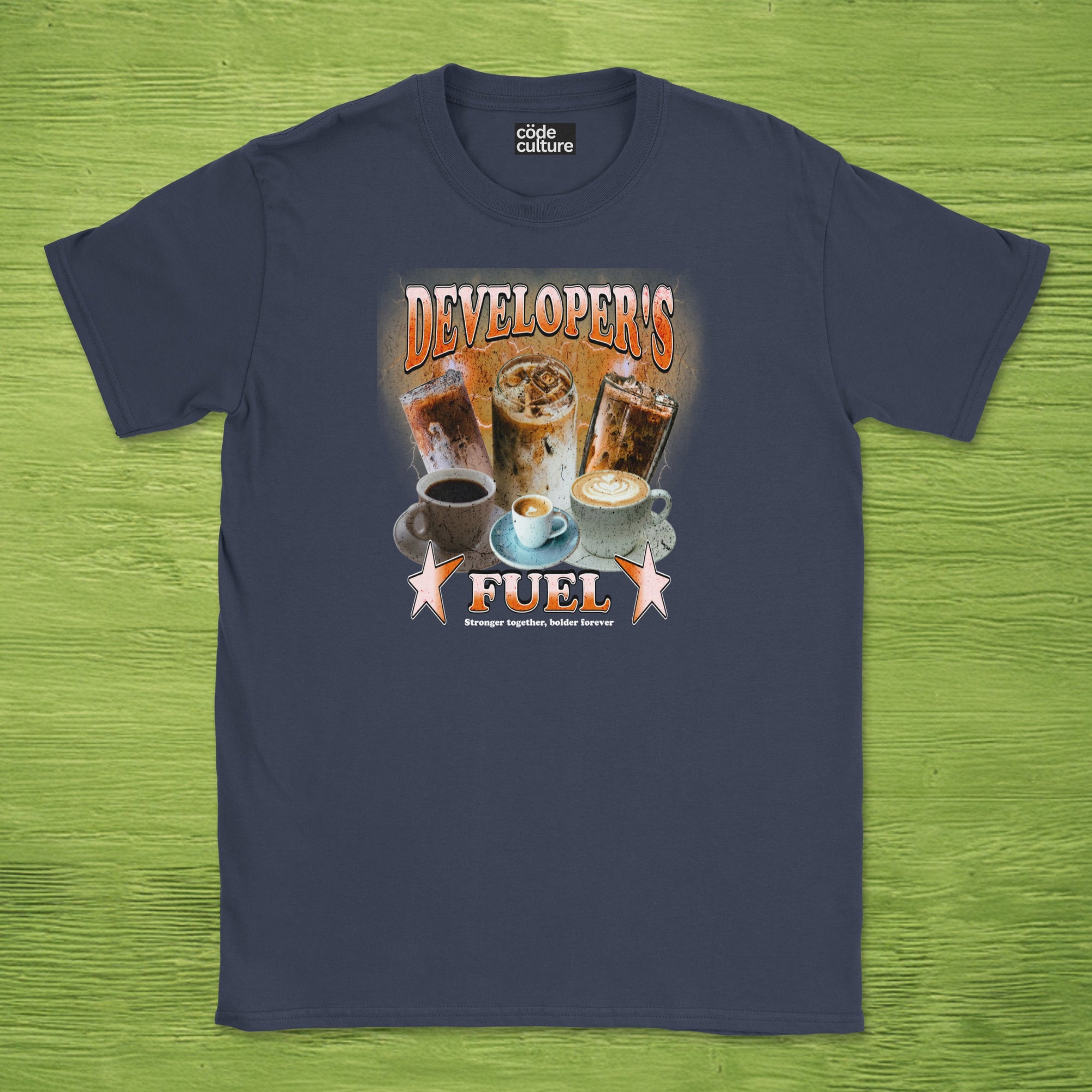 developers fuel coffee shirt