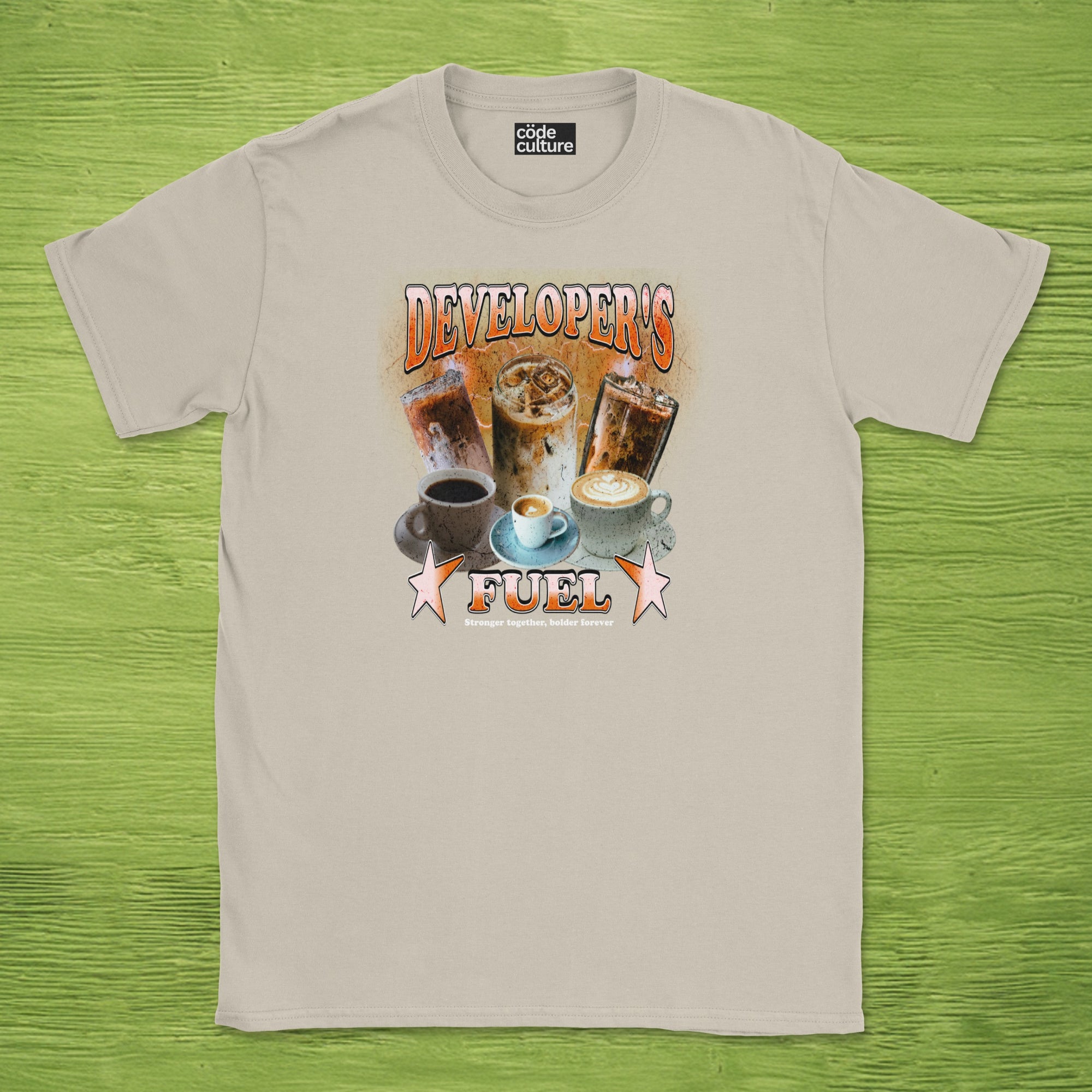 developers fuel coffee shirt