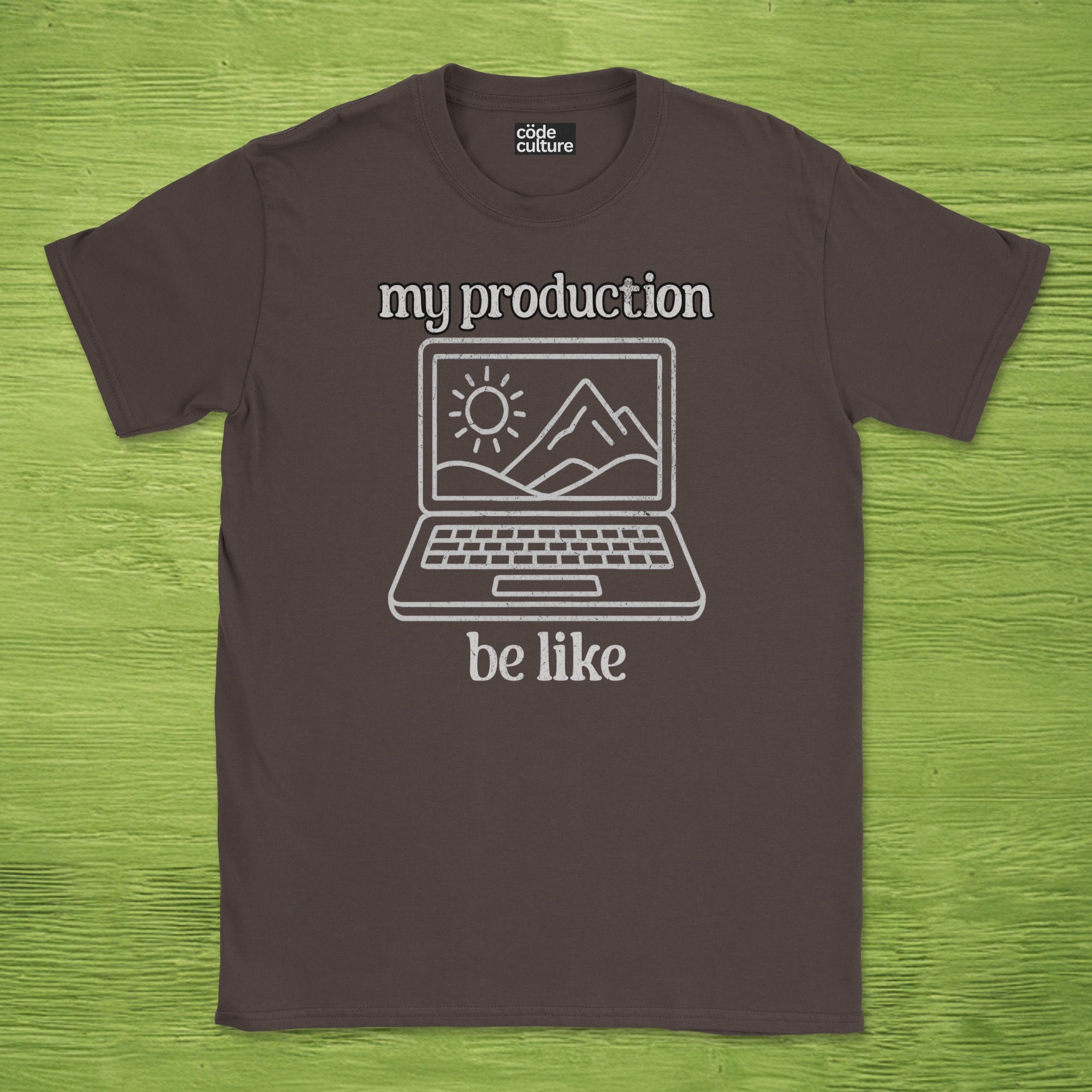 my production be like shirt