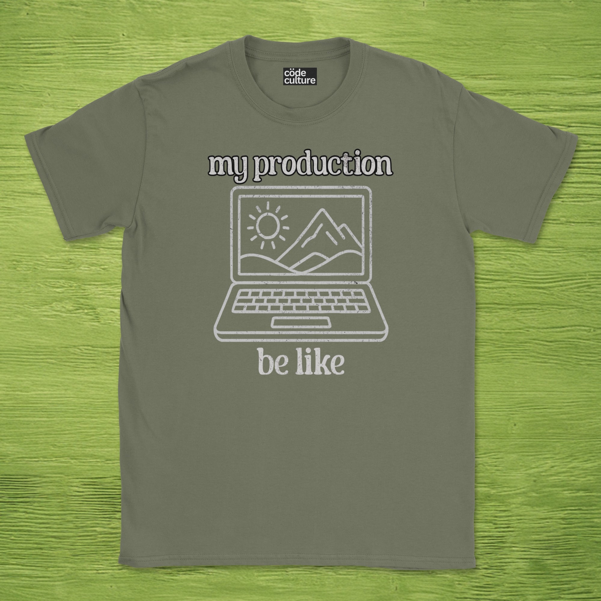 my production be like shirt