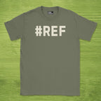 Code Culture #REF error shirt funny programmer T-Shirt in Military Green — Code Culture developer clothing