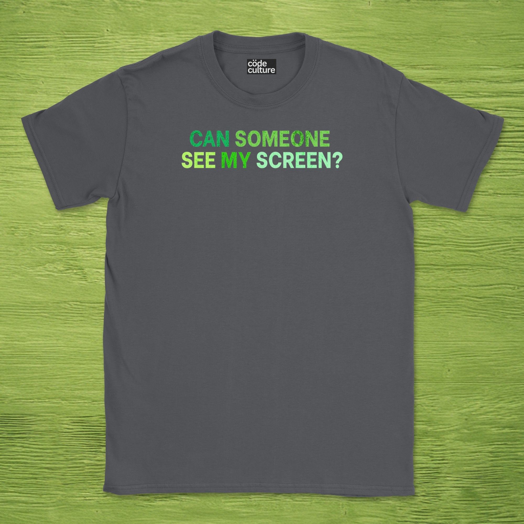 can someone see my screen shirt