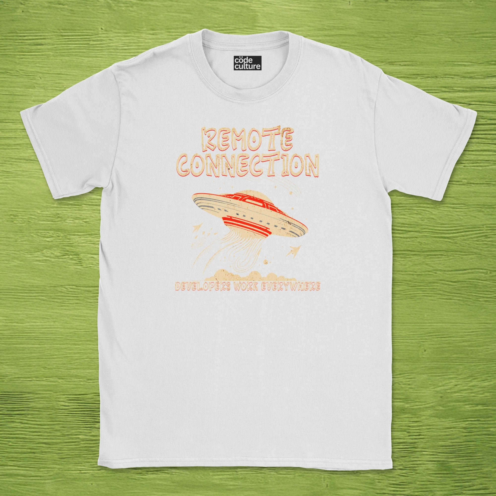 remote connection ufo shirt