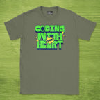 coding with your heart shirt