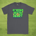 coding with your heart shirt