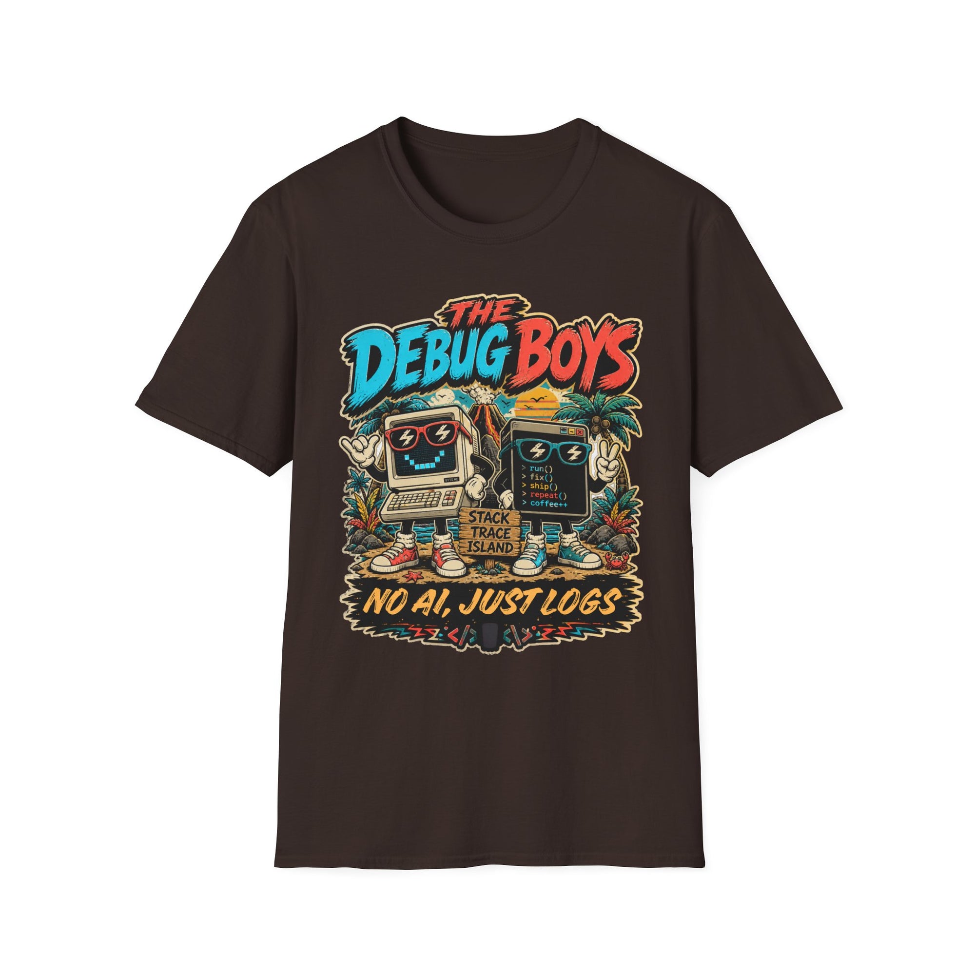 The Debug Boys Retro Tech Shirt