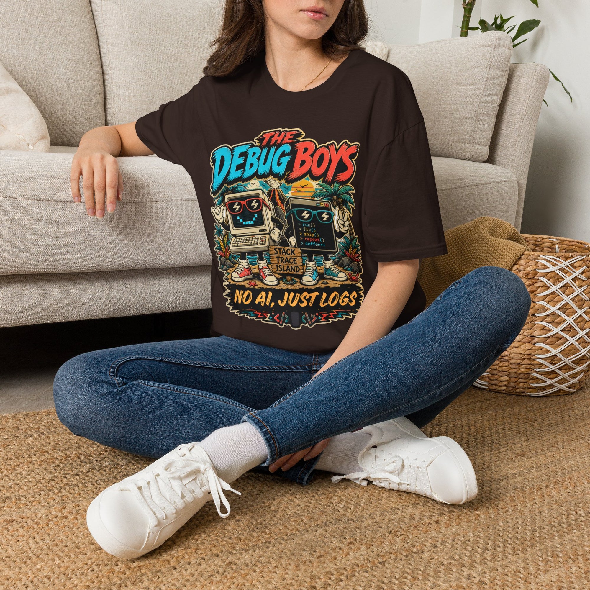 The Debug Boys Retro Tech Shirt