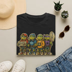 Coding Turtles Retro Illustration Shirt
