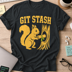 Git Stash Shirt — Black