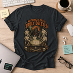 Nothing Is Ever Truly Deleted Shirt — Black