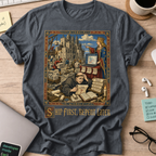 Ship First Repent Later Shirt — Dark Heather