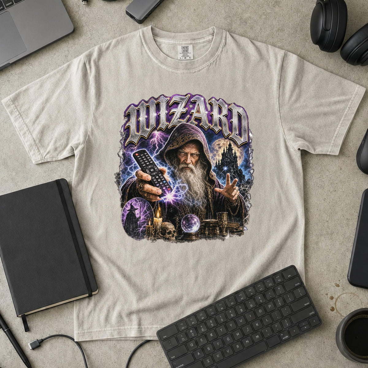 Nerd Collection Artwork 020 Premium Shirt - Ivory mockup