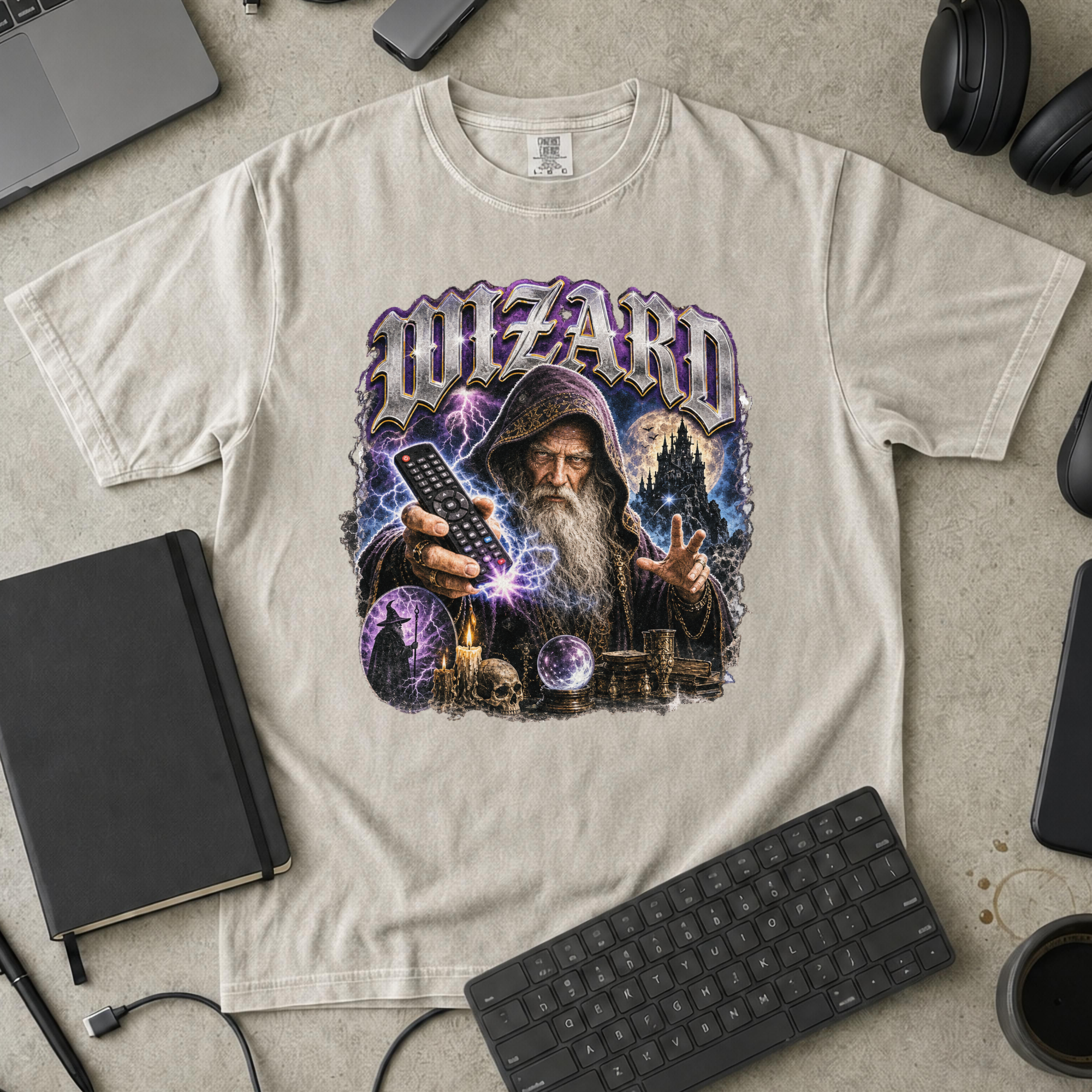 Nerd Collection Artwork 020 Premium Shirt - Ivory mockup