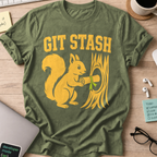 Git Stash Shirt — Military Green