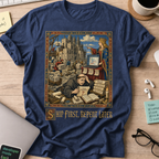 Ship First Repent Later Shirt — Navy