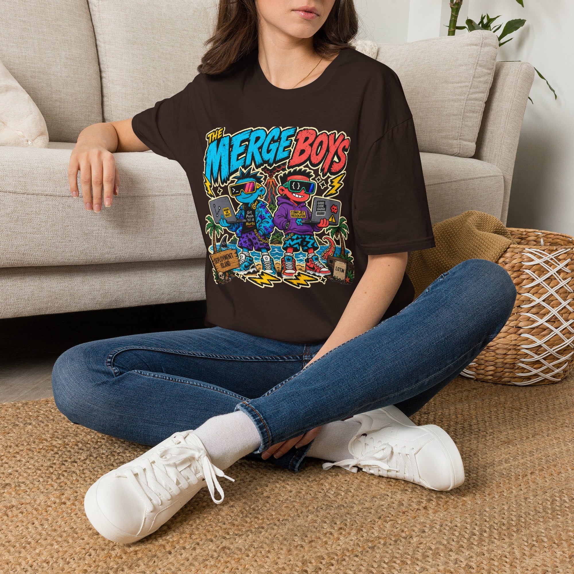 The Merge Boys Retro Streetwear Shirt