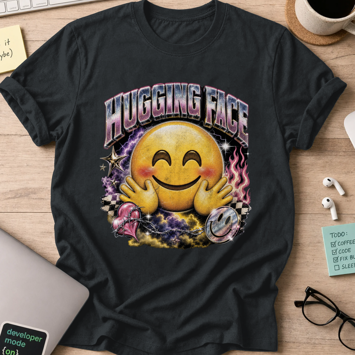 Nerd Collection Artwork 021 Shirt - Black mockup