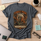 Force Push on a Full Moon Shirt — Dark Heather