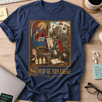 Ship It My Liege Shirt — Navy