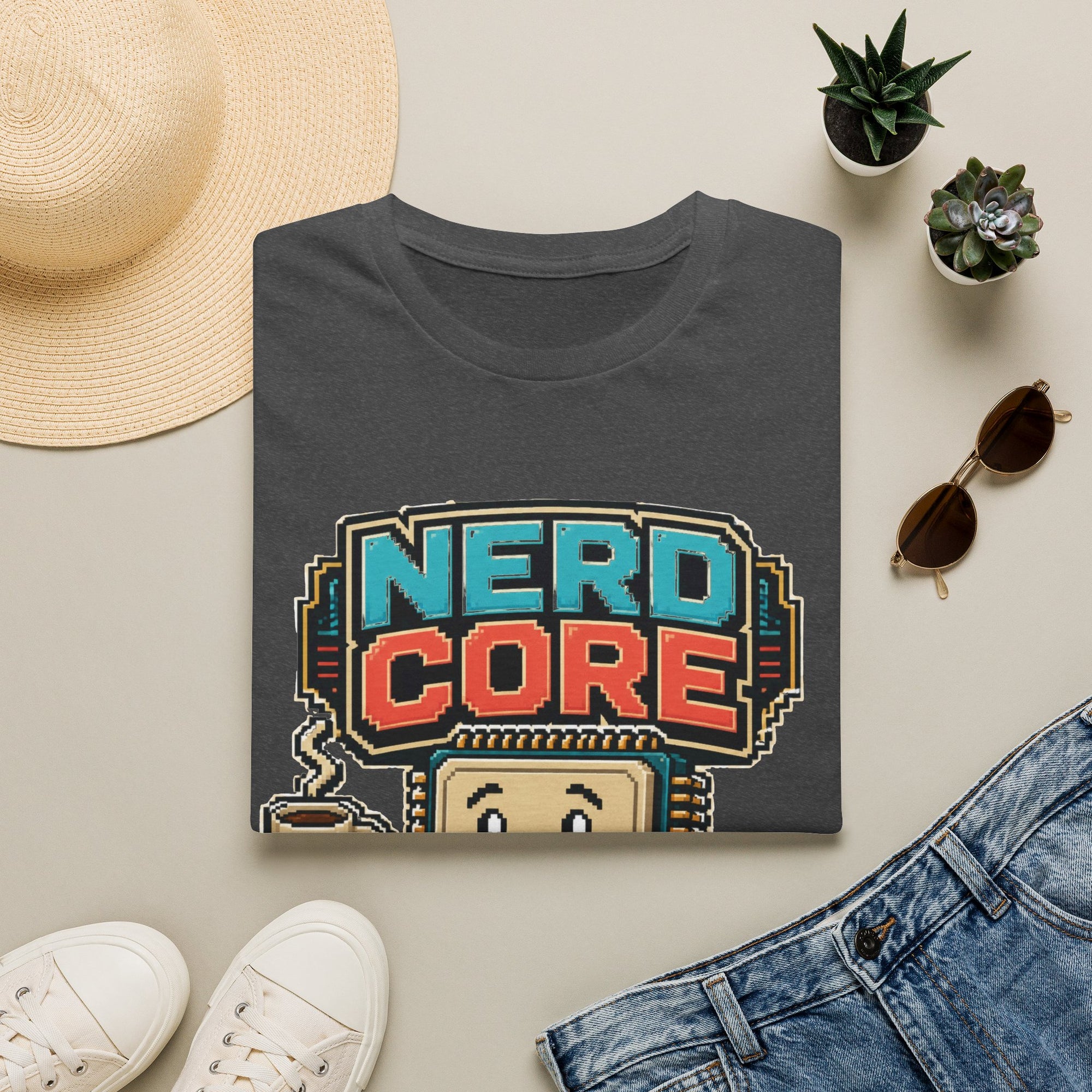 Nerd Core Pixel Art Shirt