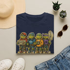 Coding Turtles Retro Illustration Shirt