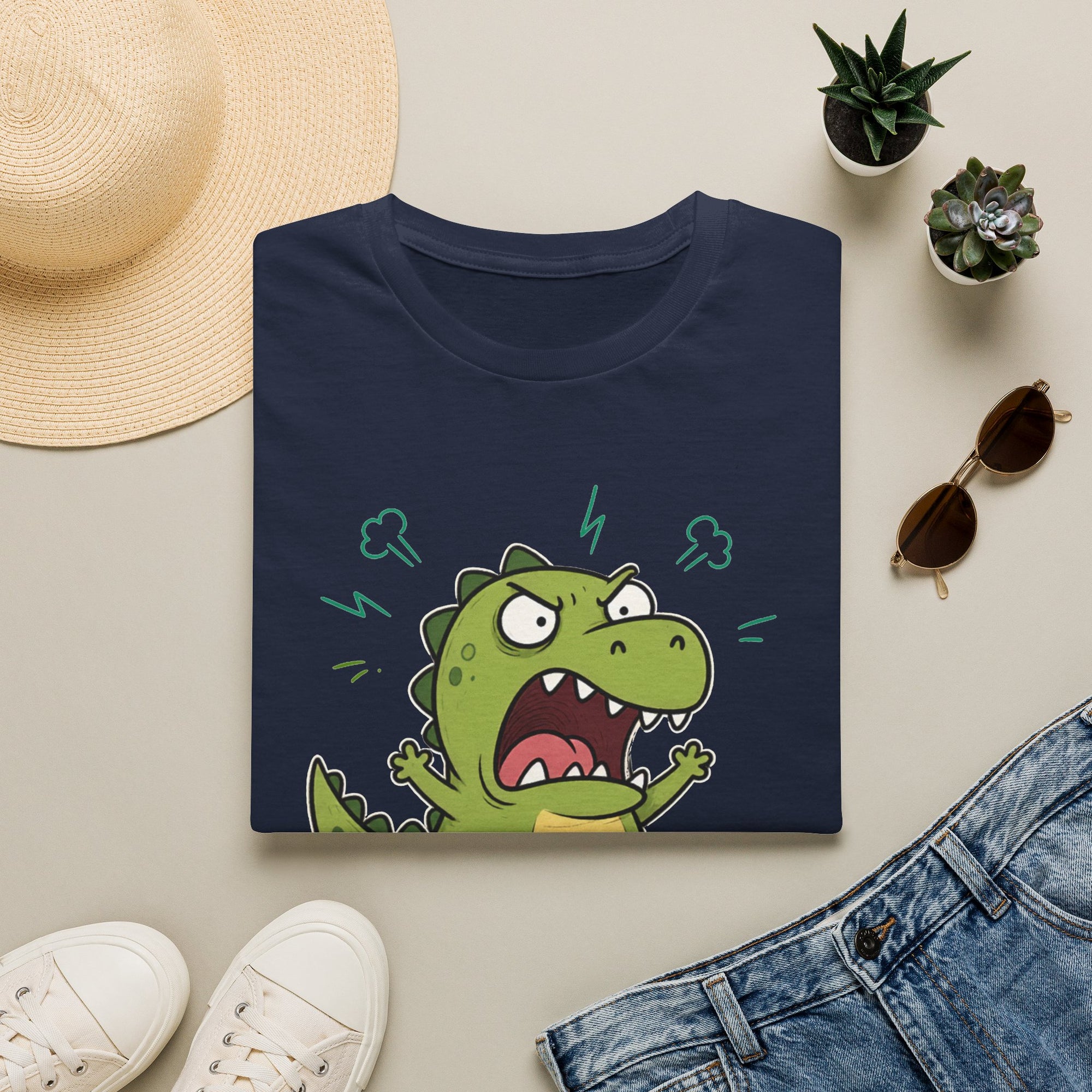 The Prod Is Down Again Cartoon Dinosaur Shirt