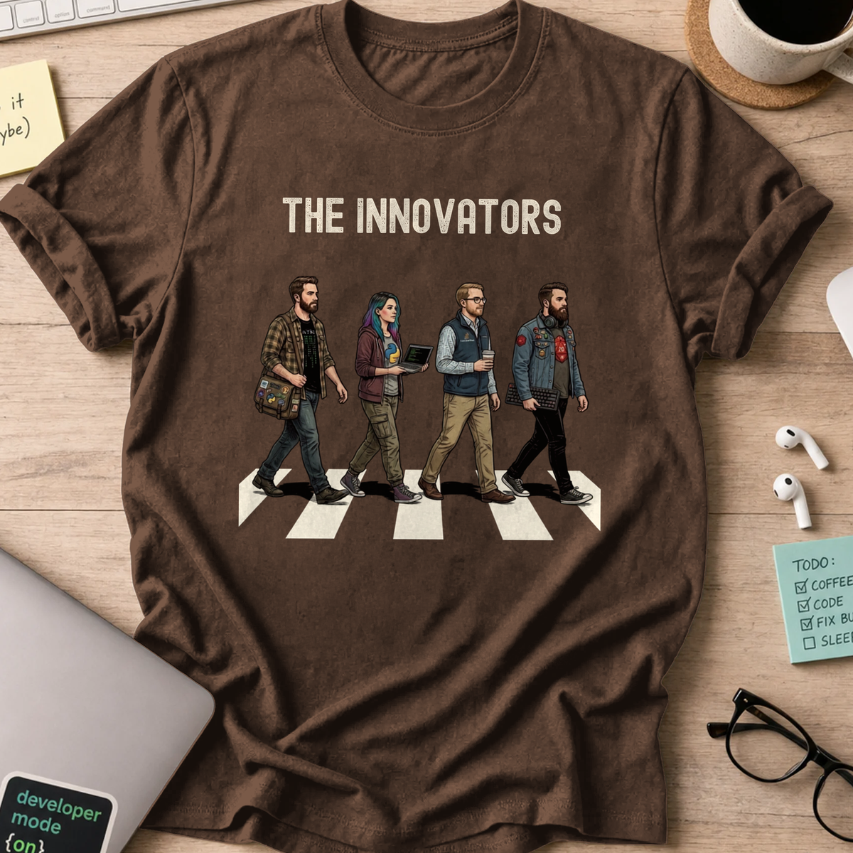 The Innovators Shirt - Dark Chocolate