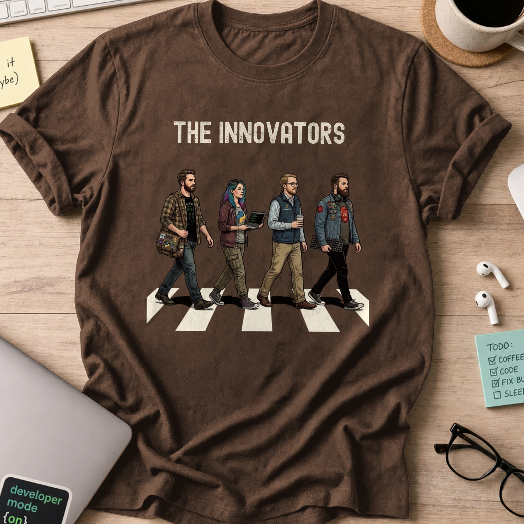 The Innovators Shirt - Dark Chocolate