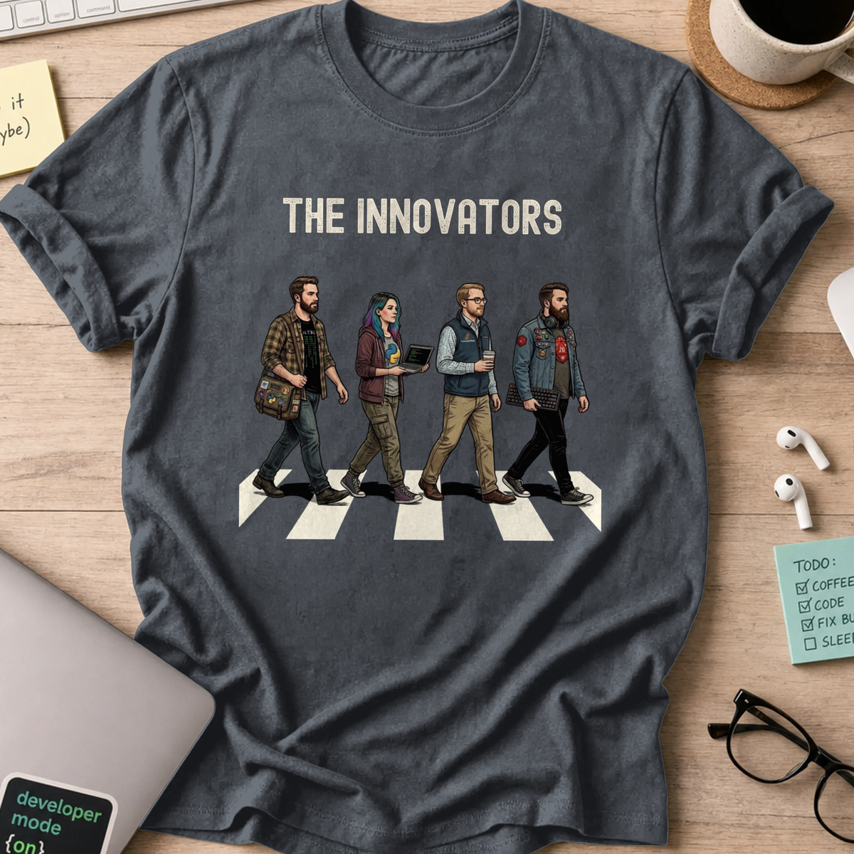 The Innovators Shirt - Dark Heather