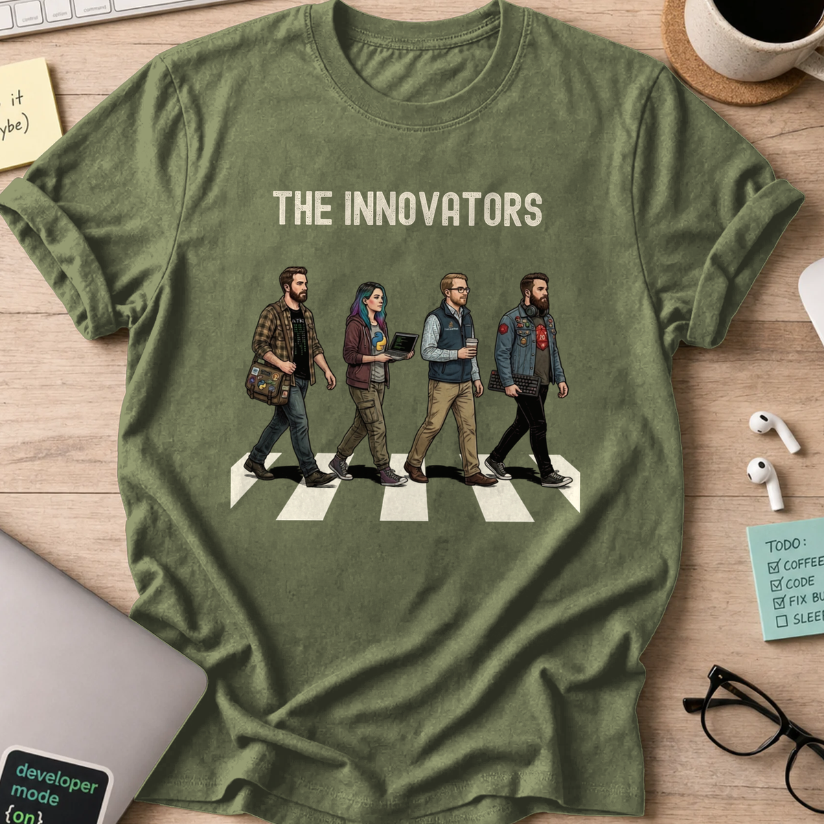 The Innovators Shirt - Military Green