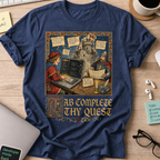 Tab Complete Thy Quest Shirt — Navy