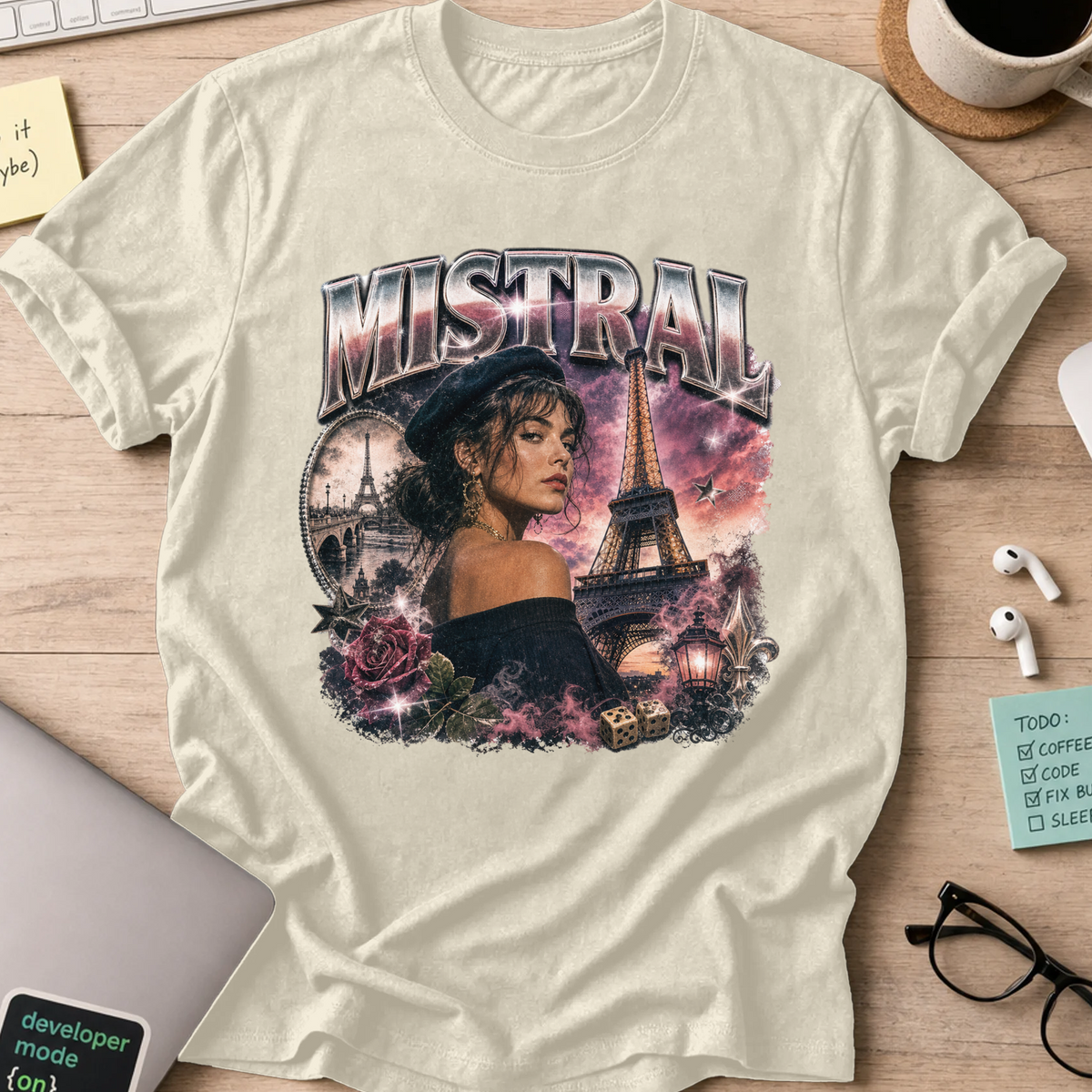 Nerd Collection Artwork 022 Shirt - Natural mockup