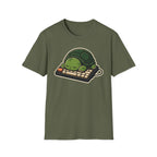 Sleeping Turtle Retro Keyboard Shirt