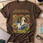 On My Way To Fix Some Tickets Shirt - Dark Chocolate