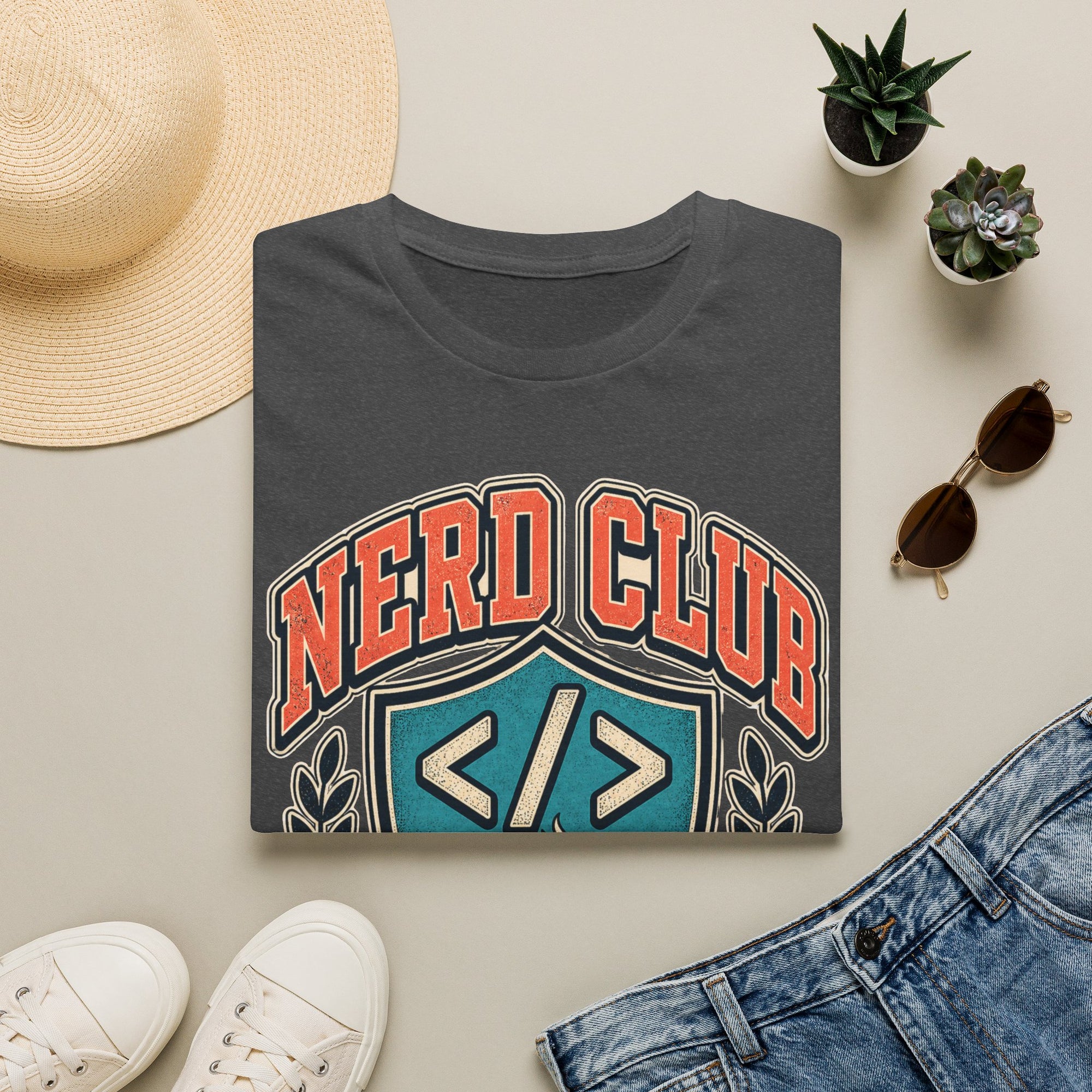 Nerd Club Vintage Badge Shirt