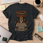 Everything Is Staged for Sacrifice: Terminal Altar Shirt — Black