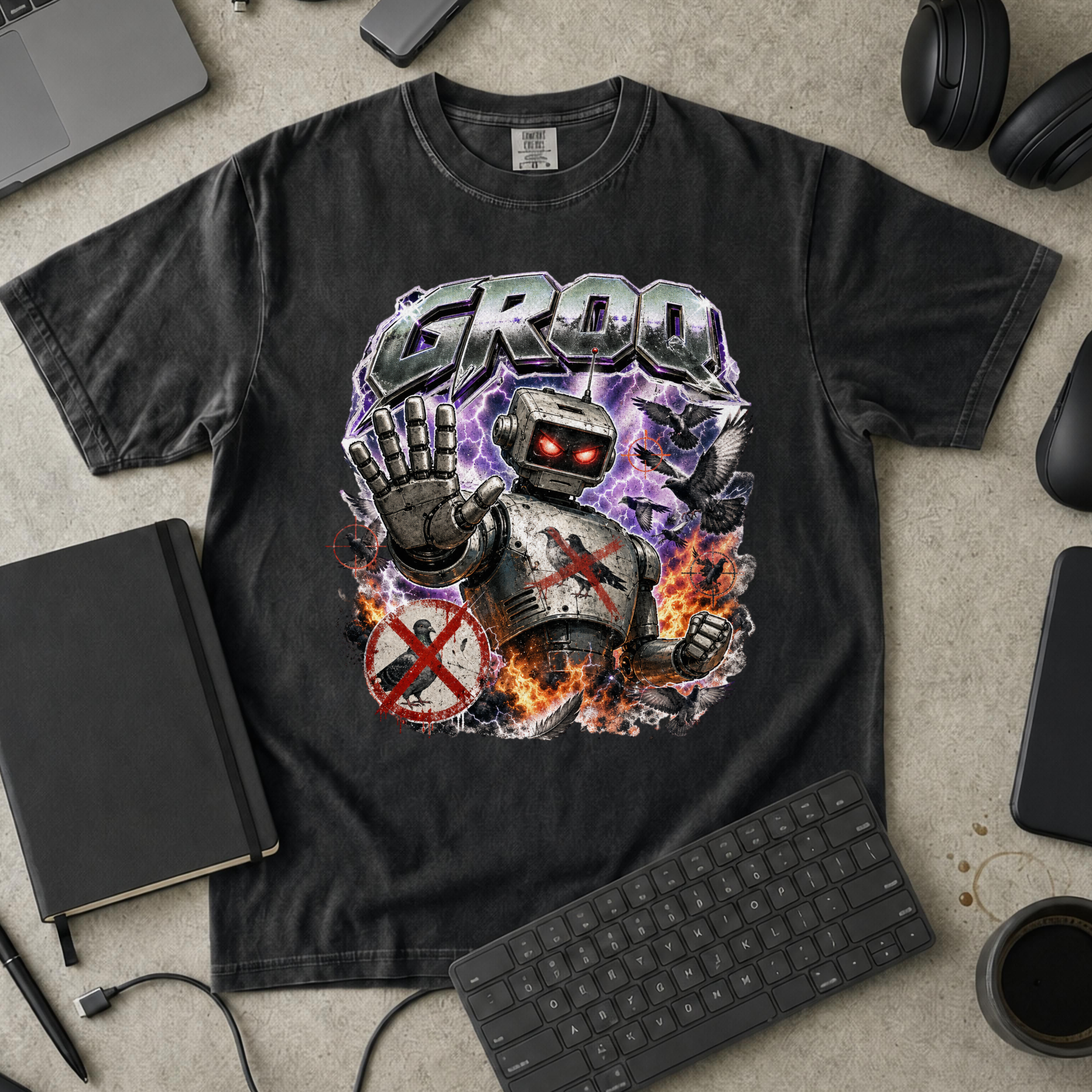 Nerd Collection Artwork 024 Premium Shirt - Black mockup