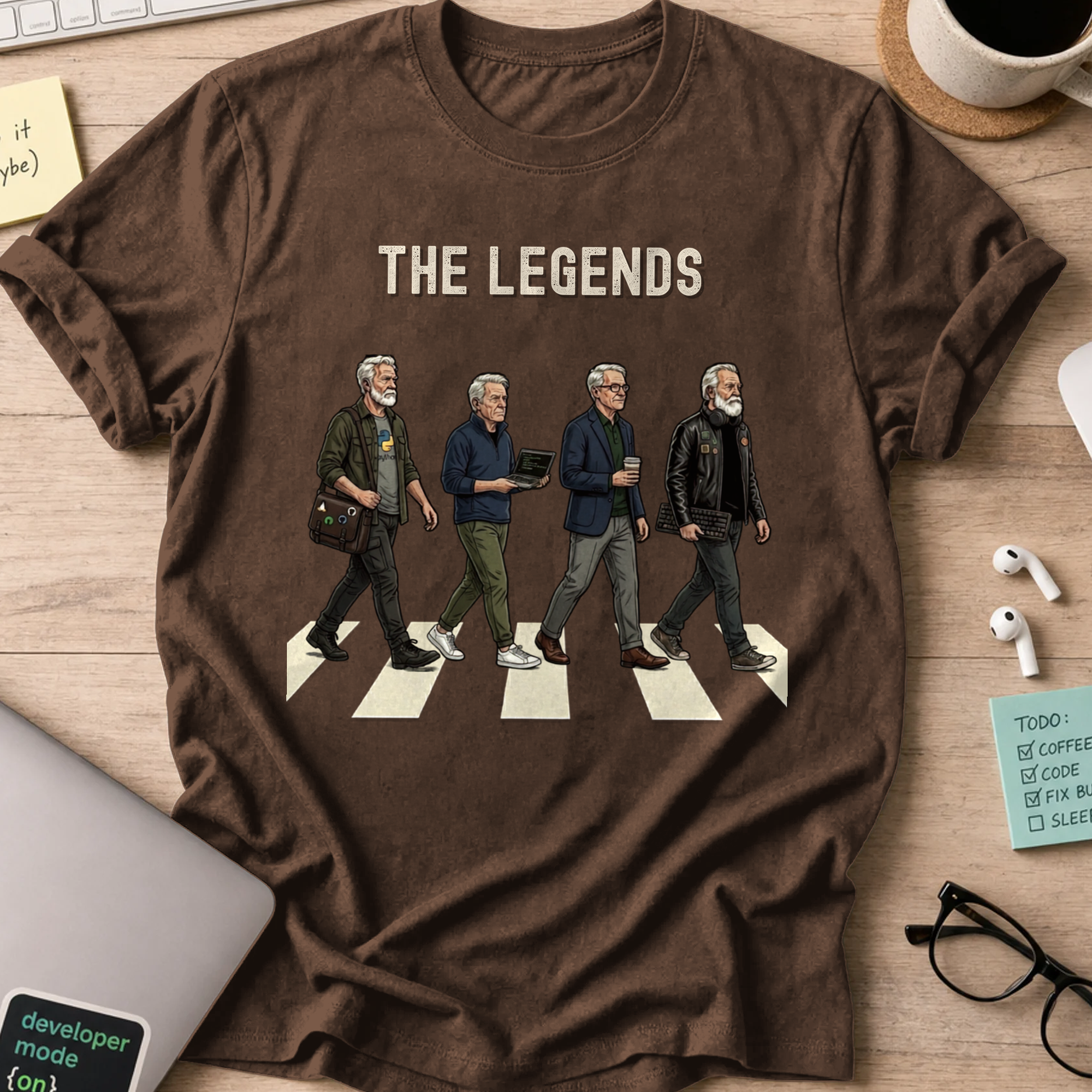The Legends Shirt - Dark Chocolate