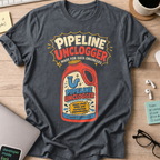 Pipeline Unclogger Shirt — Dark Heather