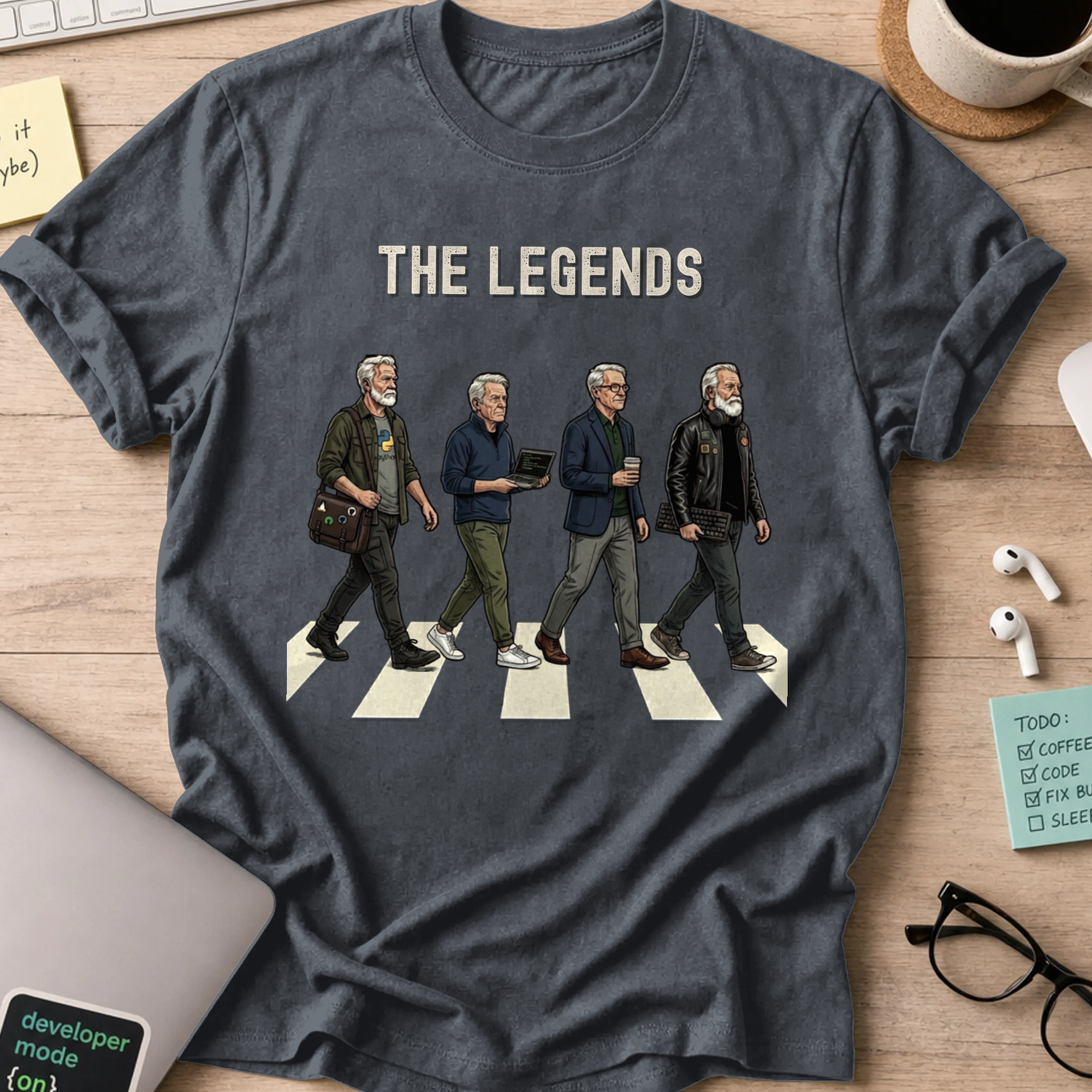 The Legends Shirt - Dark Heather