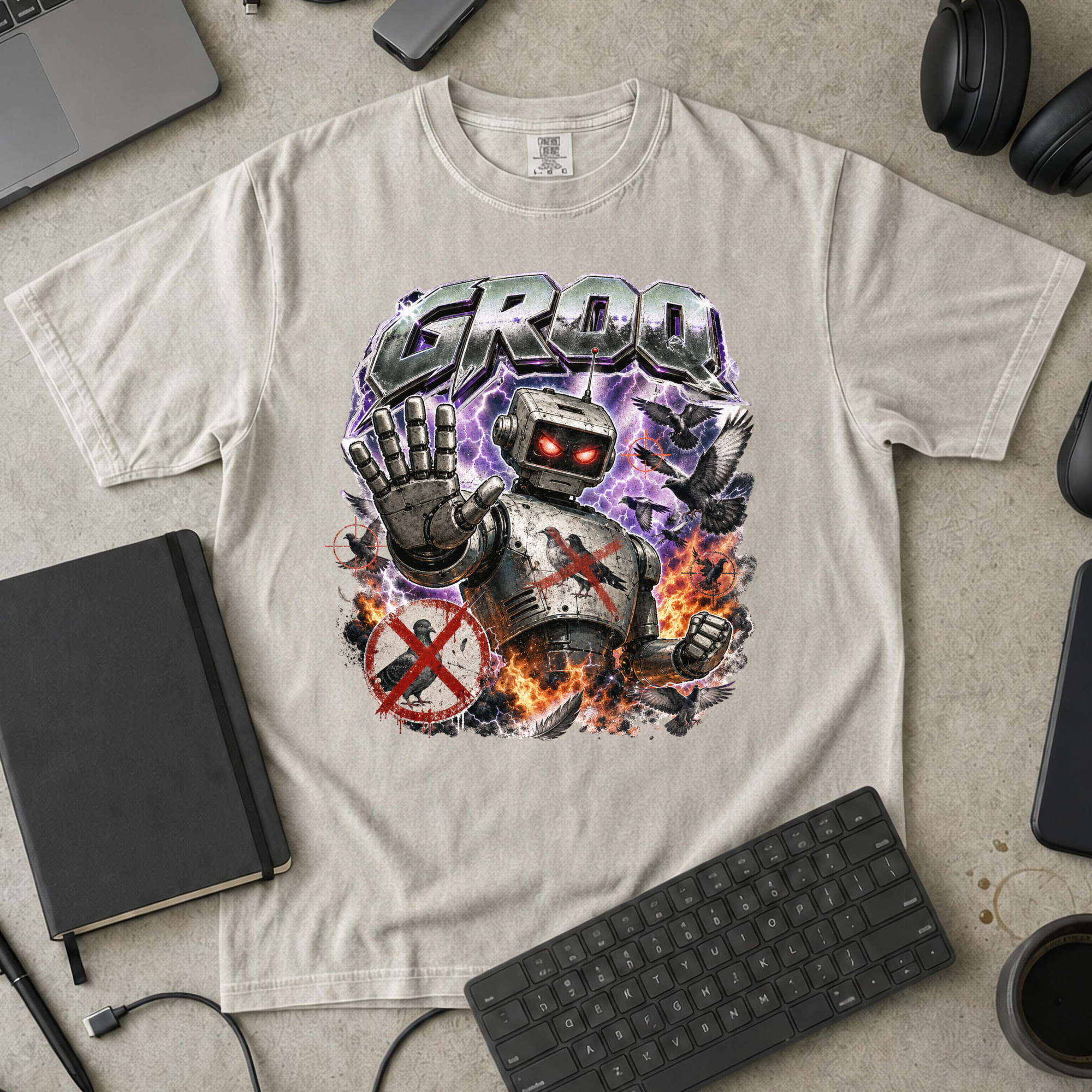 Nerd Collection Artwork 024 Premium Shirt - Ivory mockup